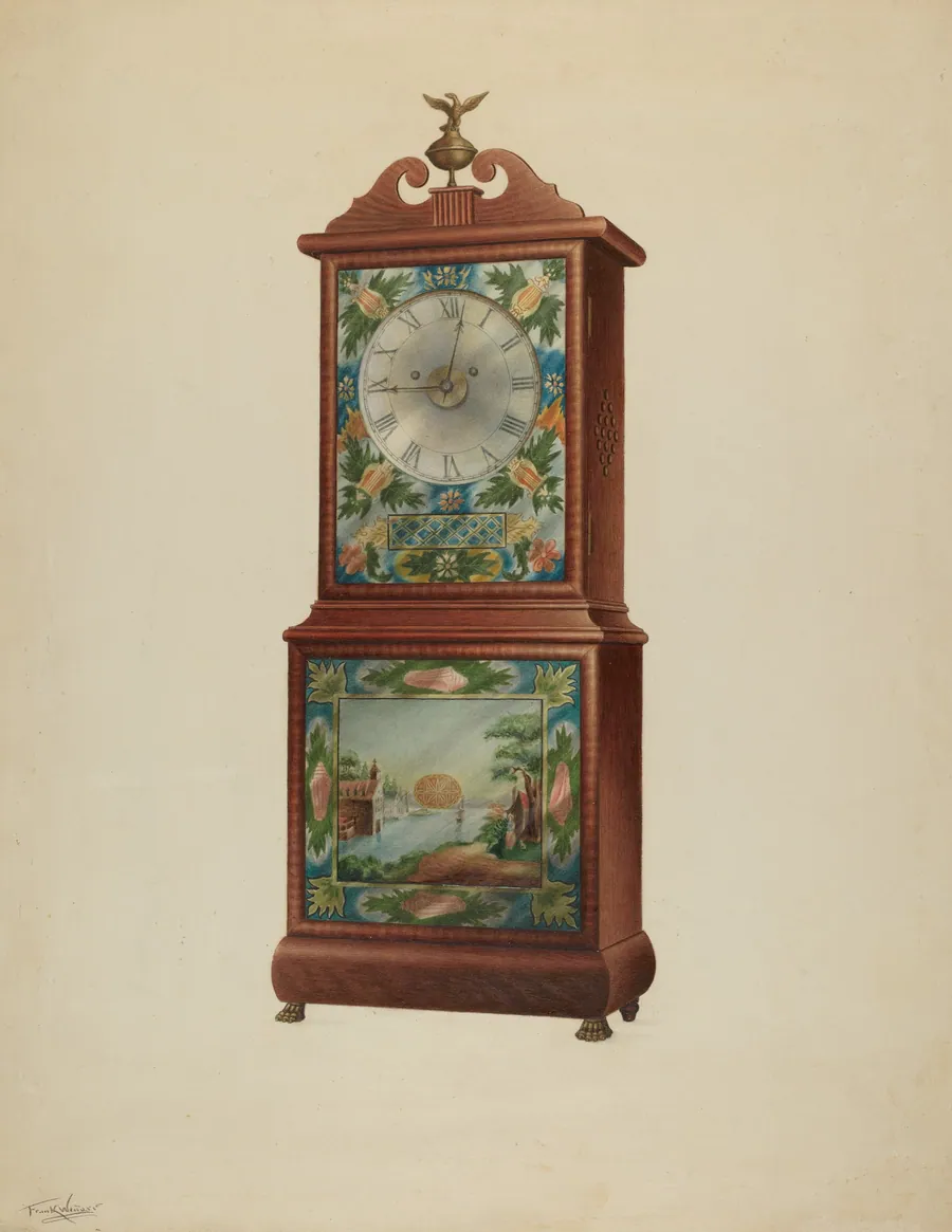 Mantel Clock by Frank Wenger