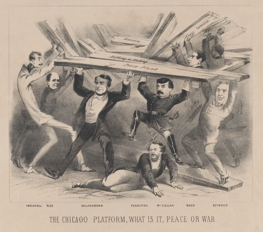 The Chicago Platform, What is It, Peace or War by Anonymous, American, 19th century