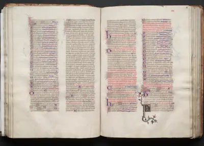 The Gotha Missal: Fol. 56r, Text