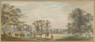 Dawn in Luton Park