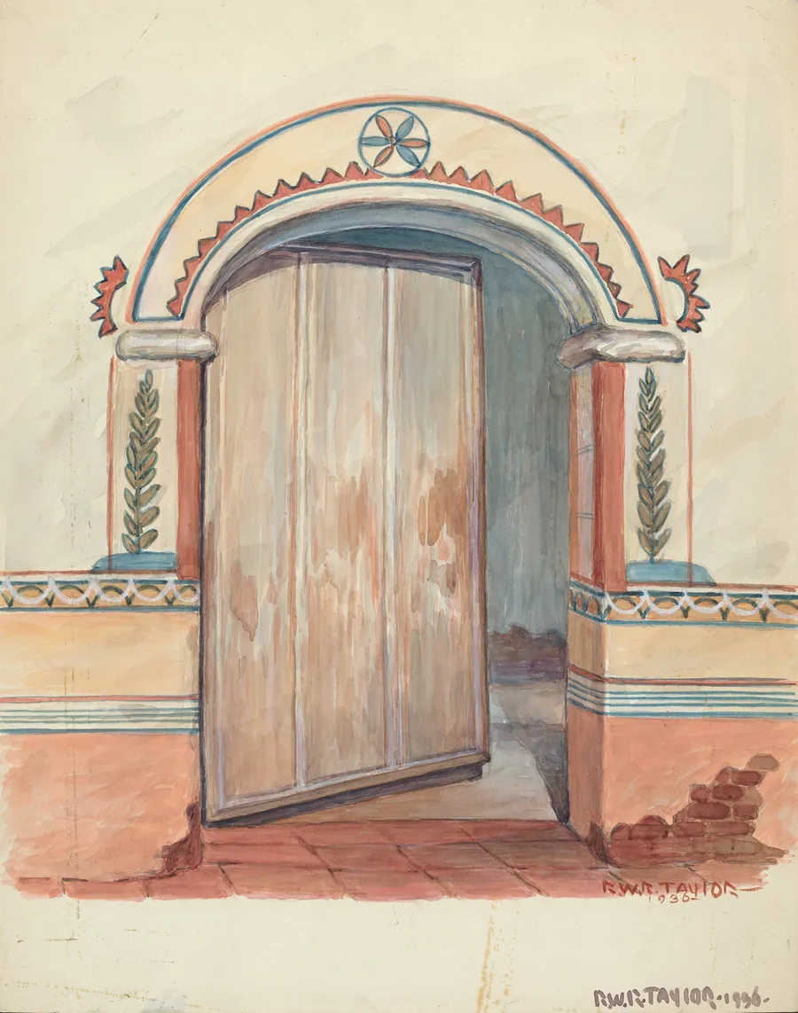 Wall Painting by Robert W.R. Taylor