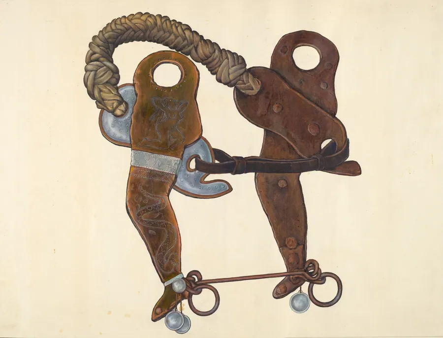 Cowboy's Hackamore Bit by Cecil Smith