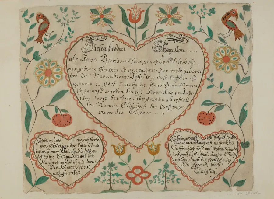Fraktur by Roy S. Brown