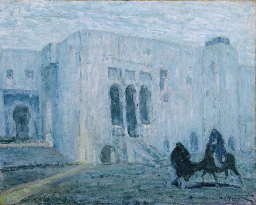 Palace of Justice, Tangier by Henry Ossawa Tanner, born Pittsburgh, PA 1859-died Paris, France 1937