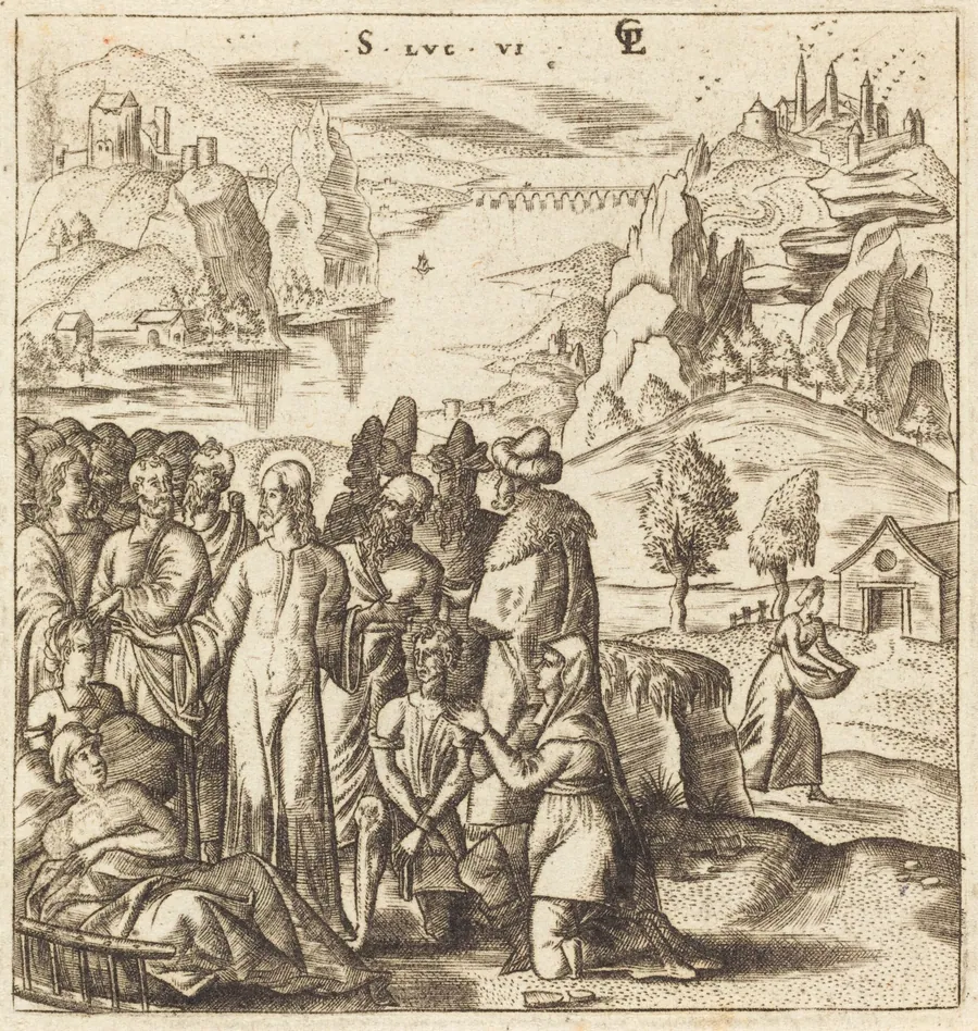 Christ Heals the Sick by Léonard Gaultier