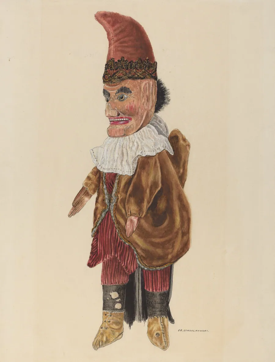 Puppet: "Punch" by Edward Strzalkowski