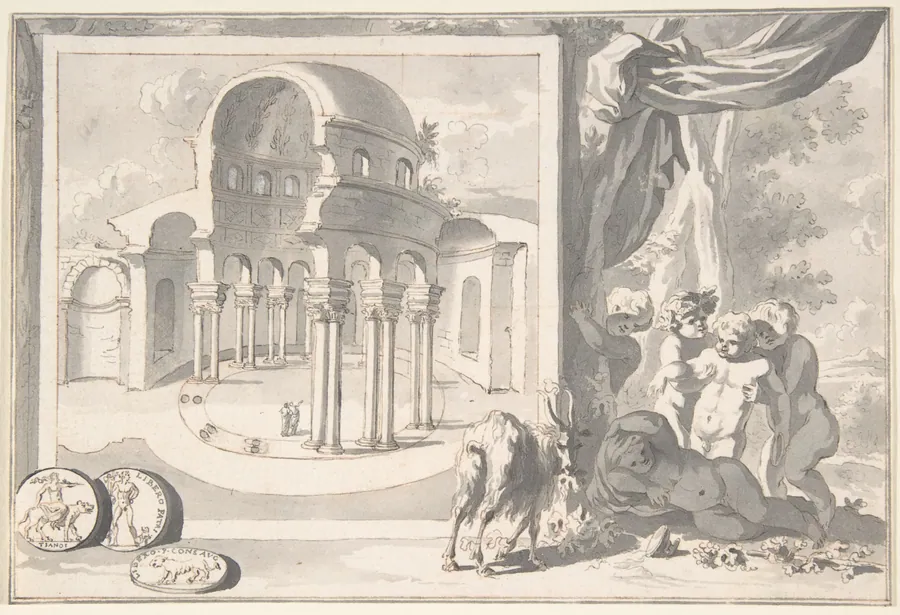 A Reconstructon of an Undefined Building by Jan Goeree