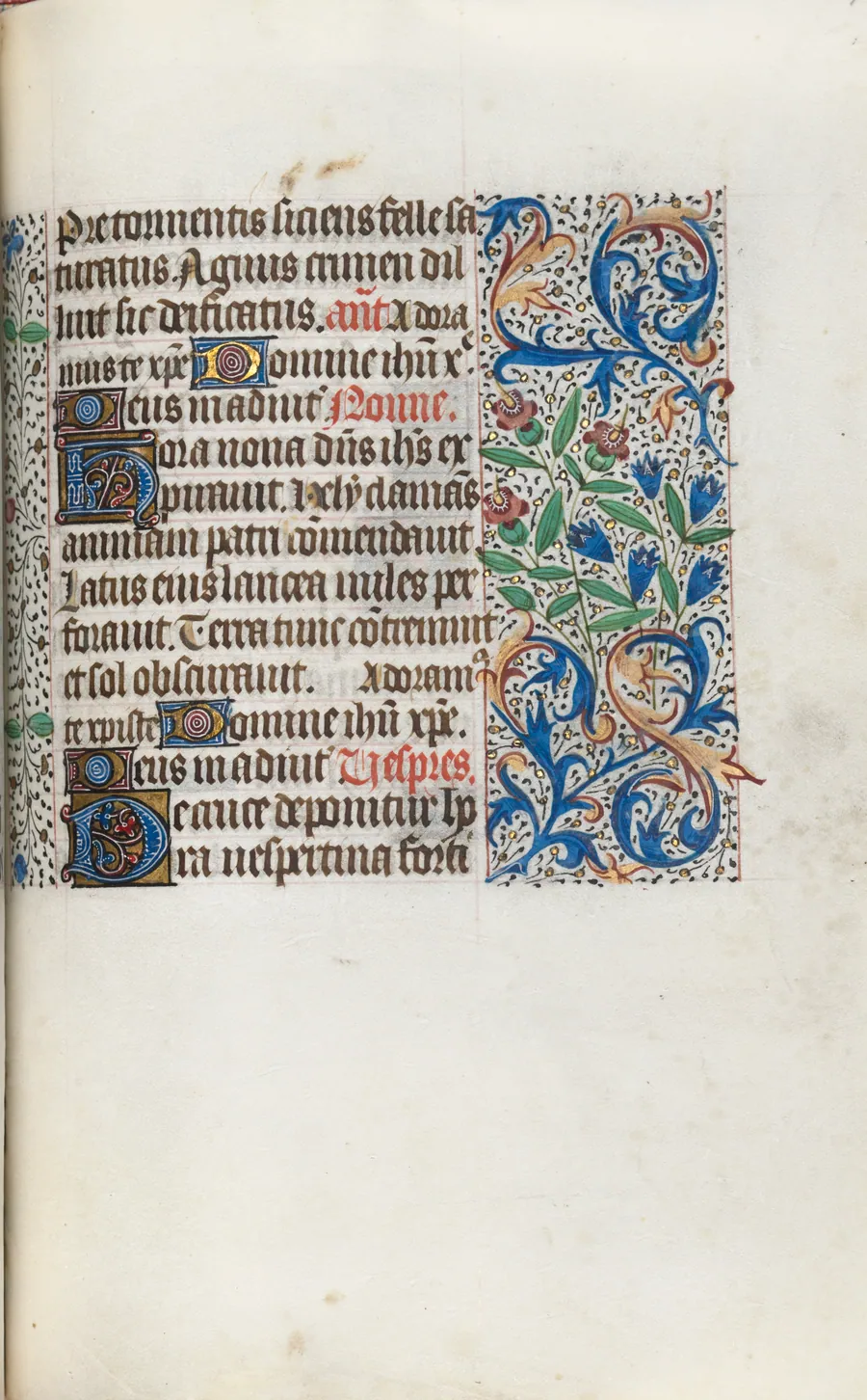 Book of Hours (Use of Rouen): fol. 98r by Master of the Geneva Latini