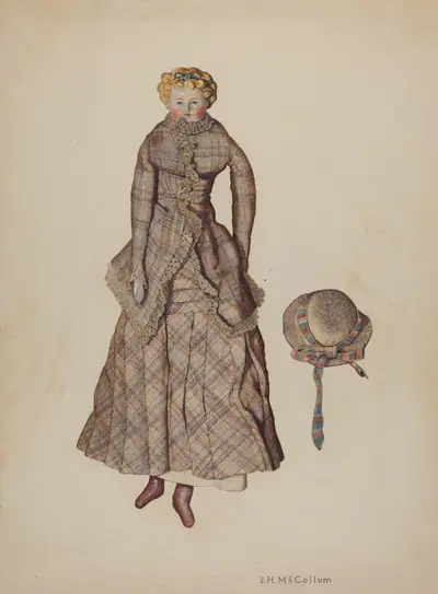 Doll with China Head