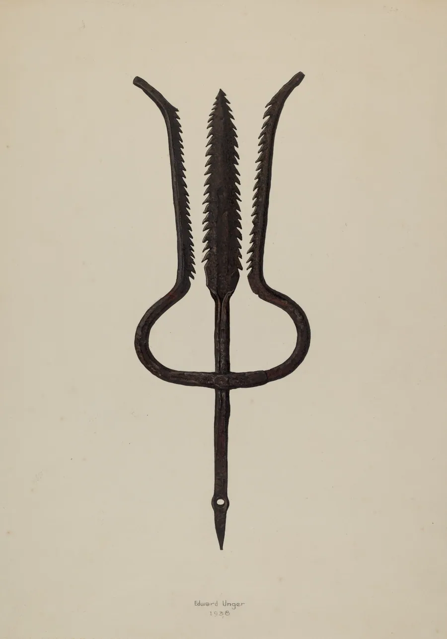Eel Spear by Edward Unger