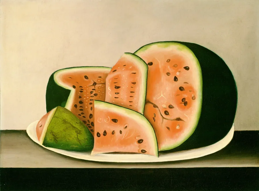 Watermelon on a Plate by American 19th Century