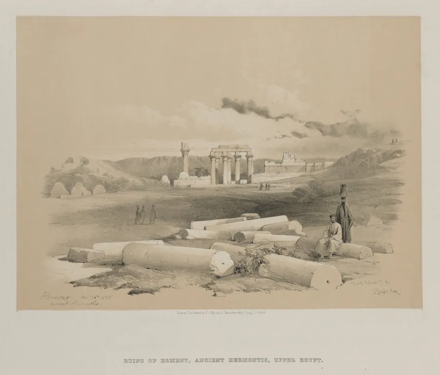 Egypt and Nubia, Volume II: Hermont, Ancient Hermonthis by Louis Haghe