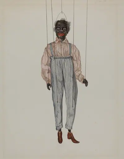 Puppet - "Cotton Picker"