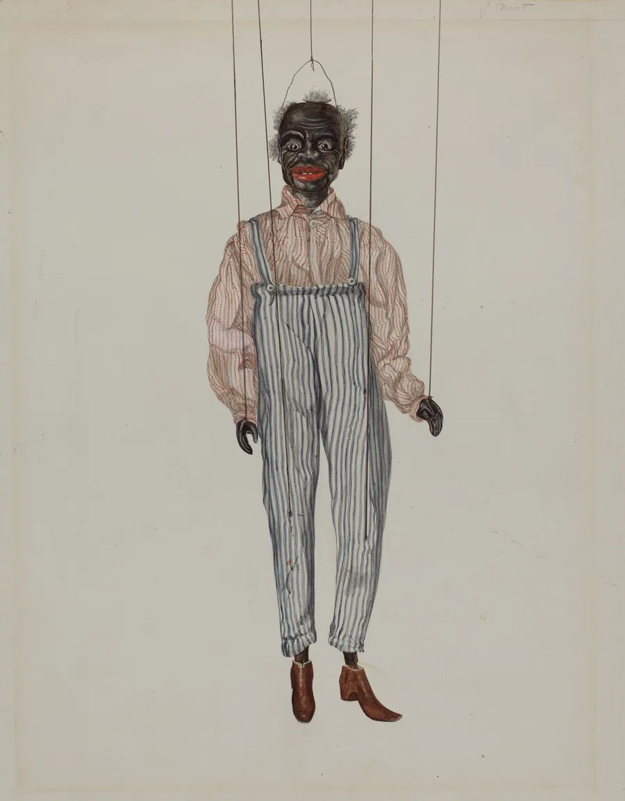 Puppet - "Cotton Picker" by Vera Van Voris