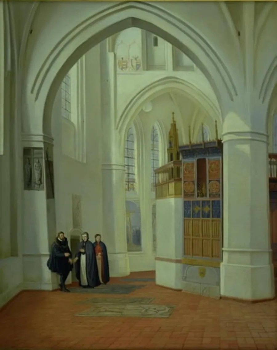 Koret i Assens Kirke by Dankvart Dreyer