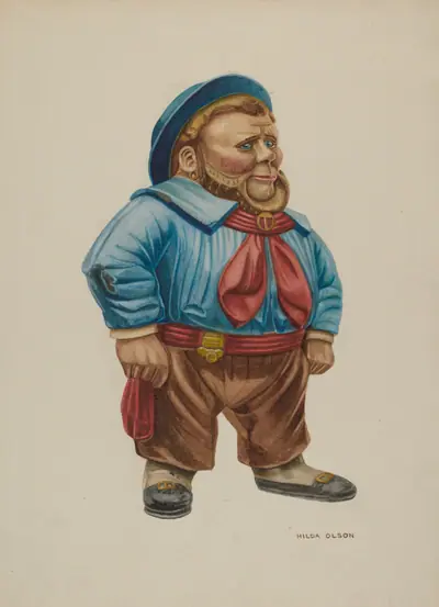 Cigar Store Figure "Sailor"