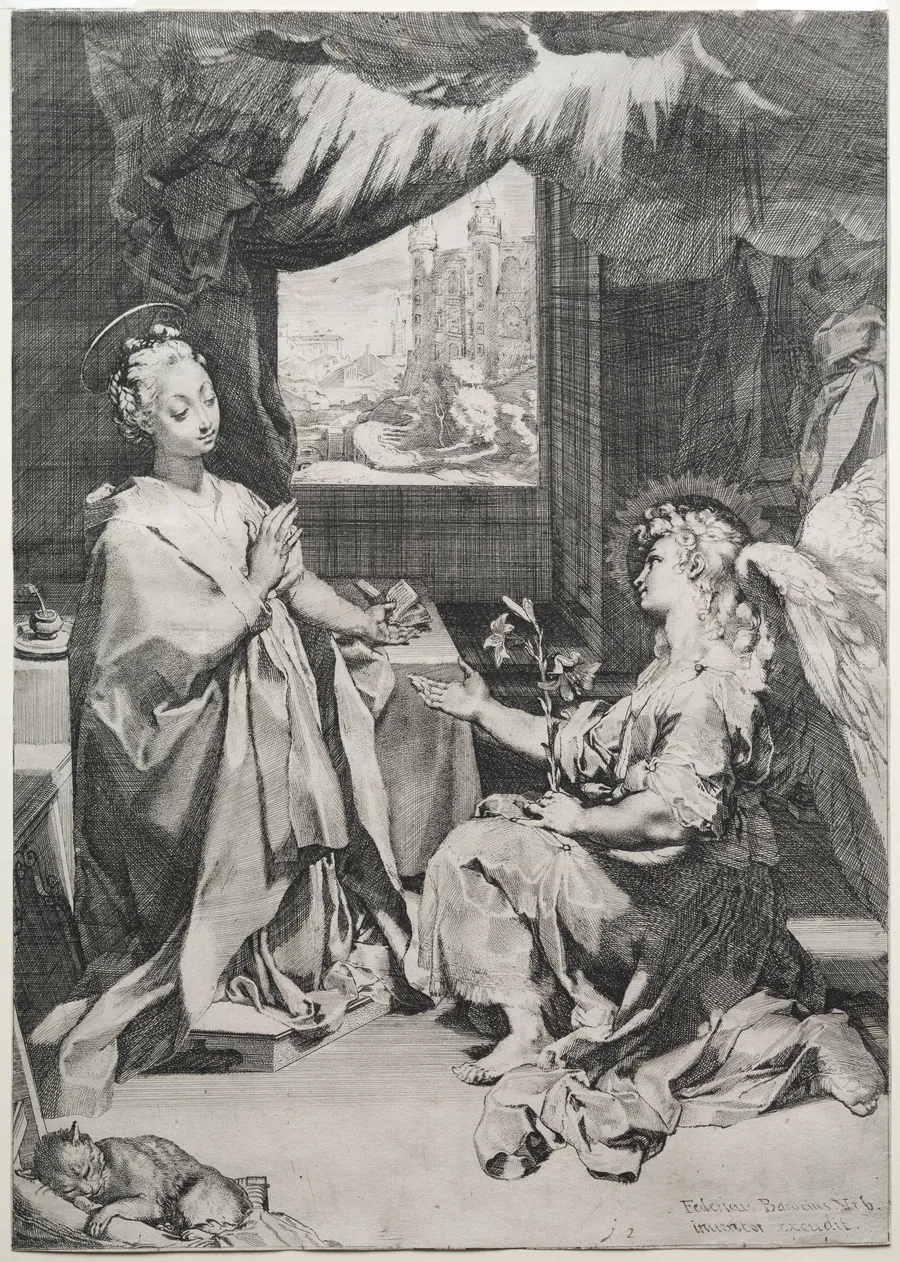 The Annunciation by Federico Barocci