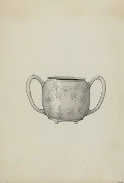 Silver Spoon Holder