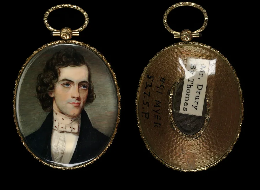 Mr. Drury by Thomas E. Barratt, born England ca. 1814-died United States after 1854