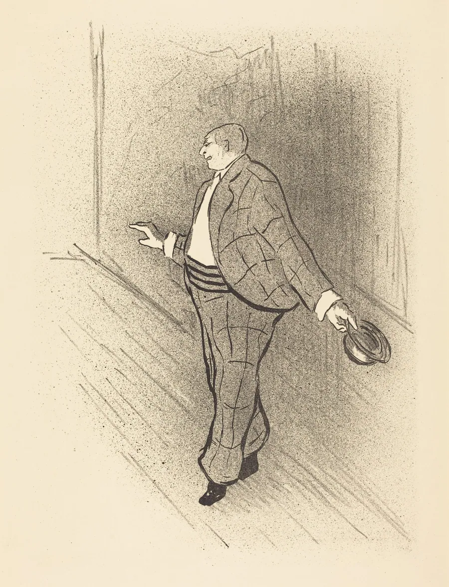 American Singer (Chanteur americain) by Henri-Gabriel Ibels