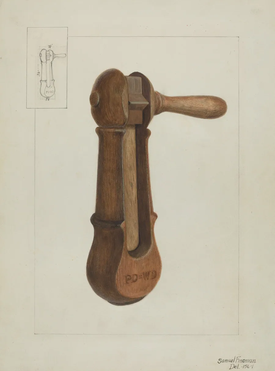 Police Rattle by Samuel Fineman