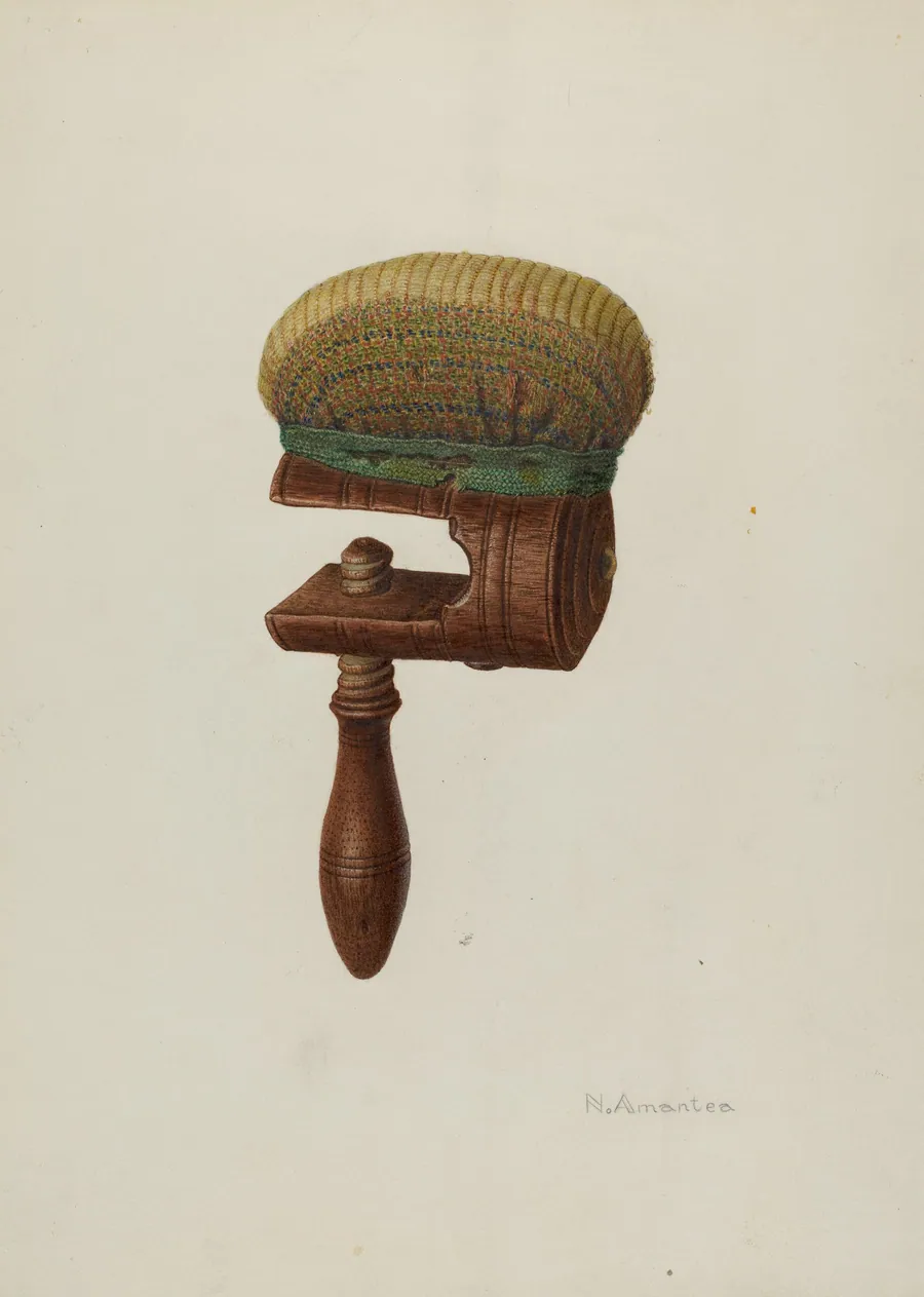 Clamp Pincushion by Nicholas Amantea