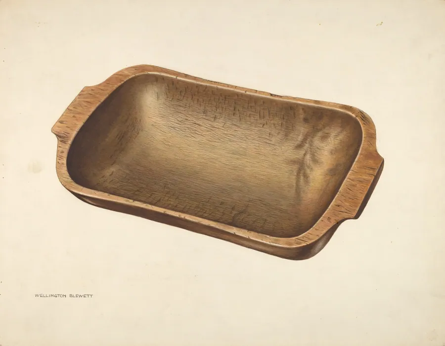 Chopping Bowl by Wellington Blewett