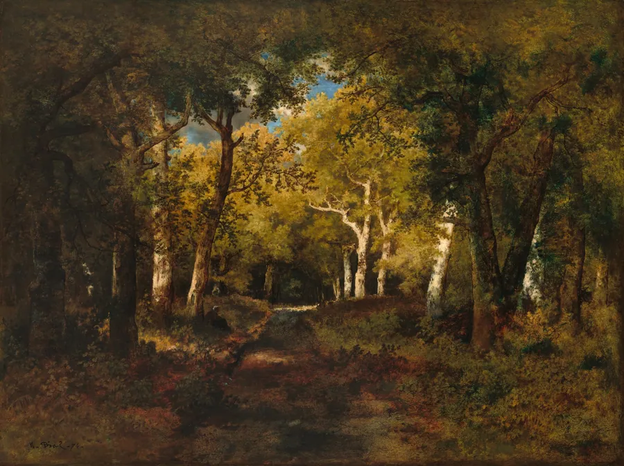 In the Forest by Narcisse Diaz de la Peña