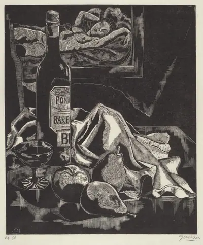 Still Life With Figure