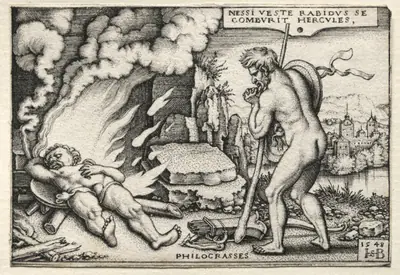 The Labors of Hercules: Hercules on his Pyre