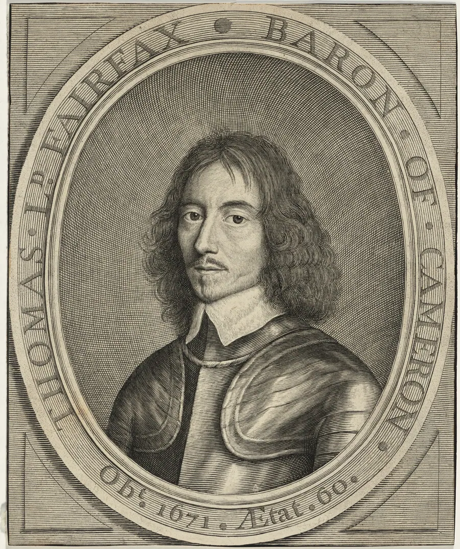 Lord Thomas Fairfax by William Faithorne