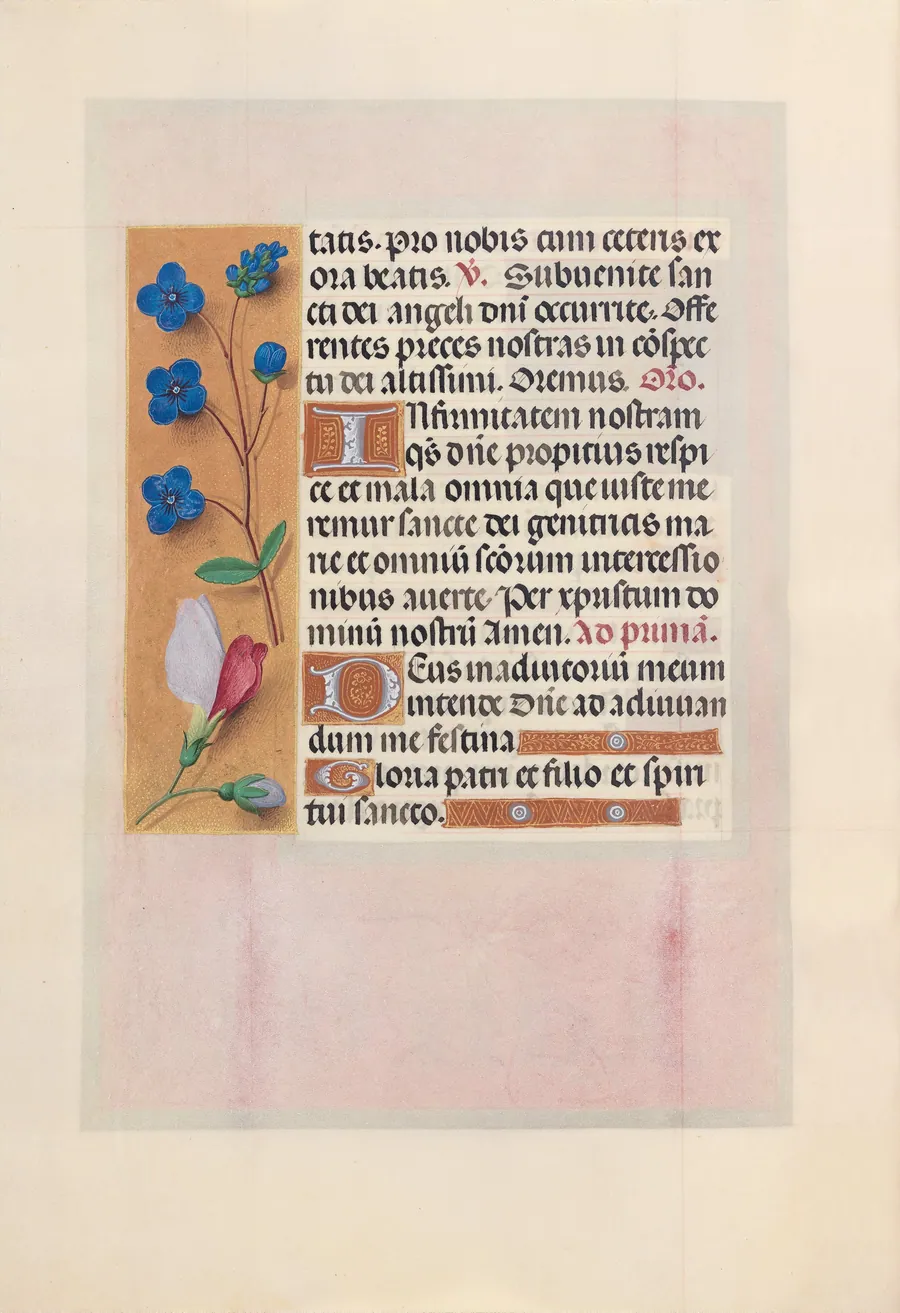 Hours of Queen Isabella the Catholic, Queen of Spain:  Fol. 38v by Master of the First Prayerbook of Maximillian