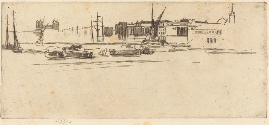The White Tower by James McNeill Whistler