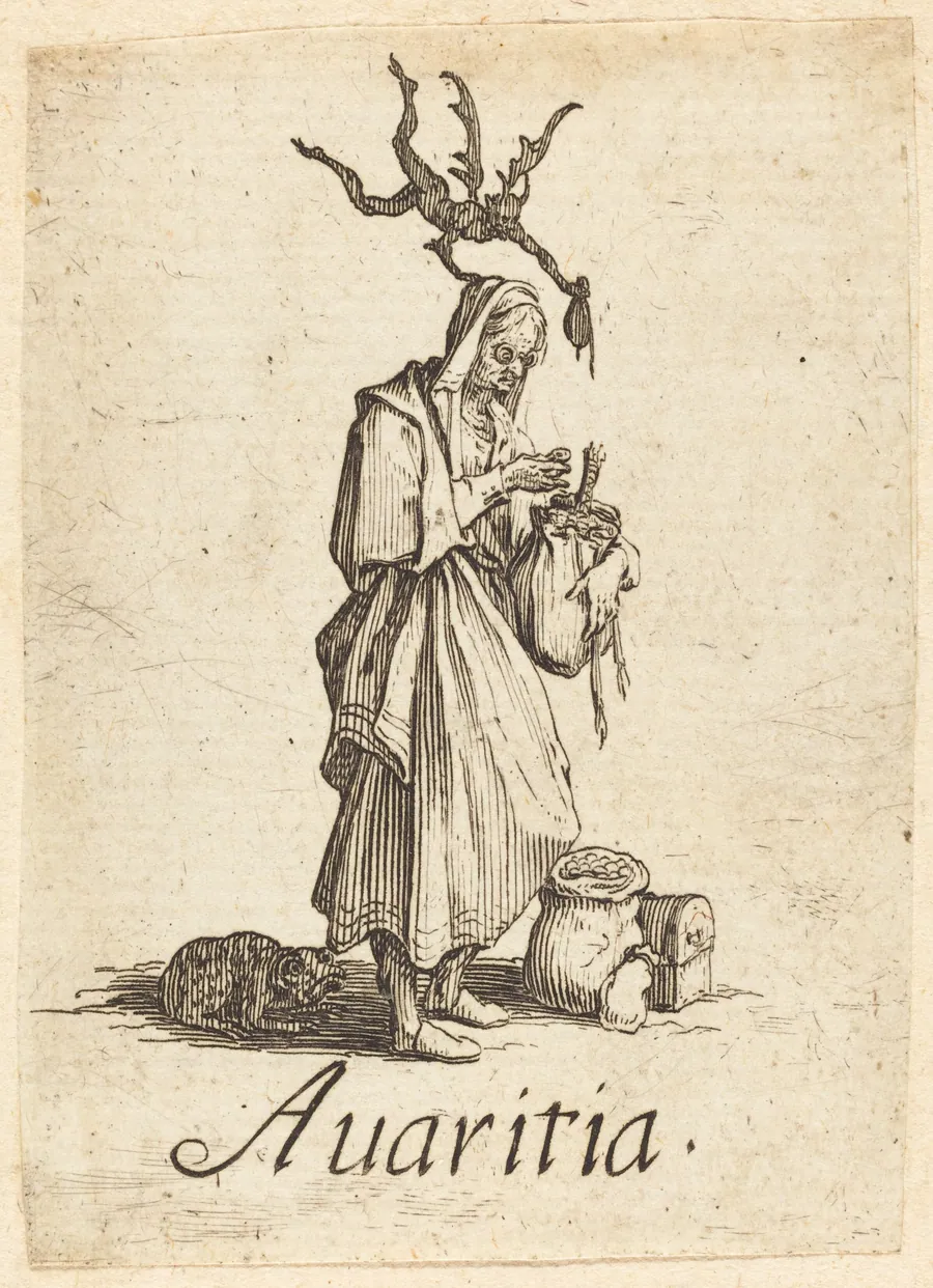 Greed by Jacques Callot