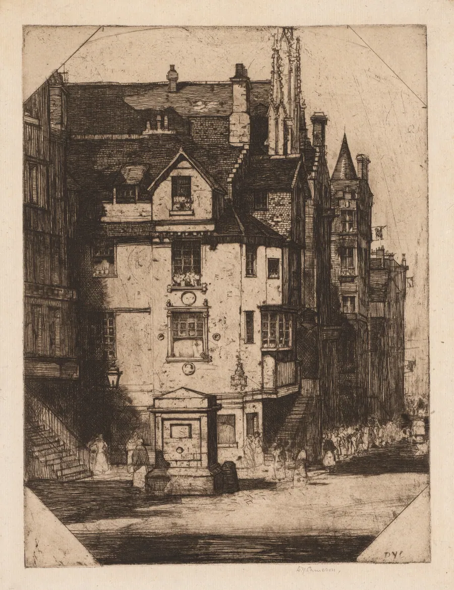 John Knox's House by David Young Cameron