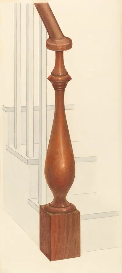 Bishop Hill: Newel Post