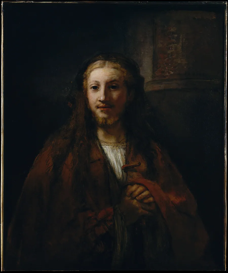 Christ with a Staff by Rembrandt