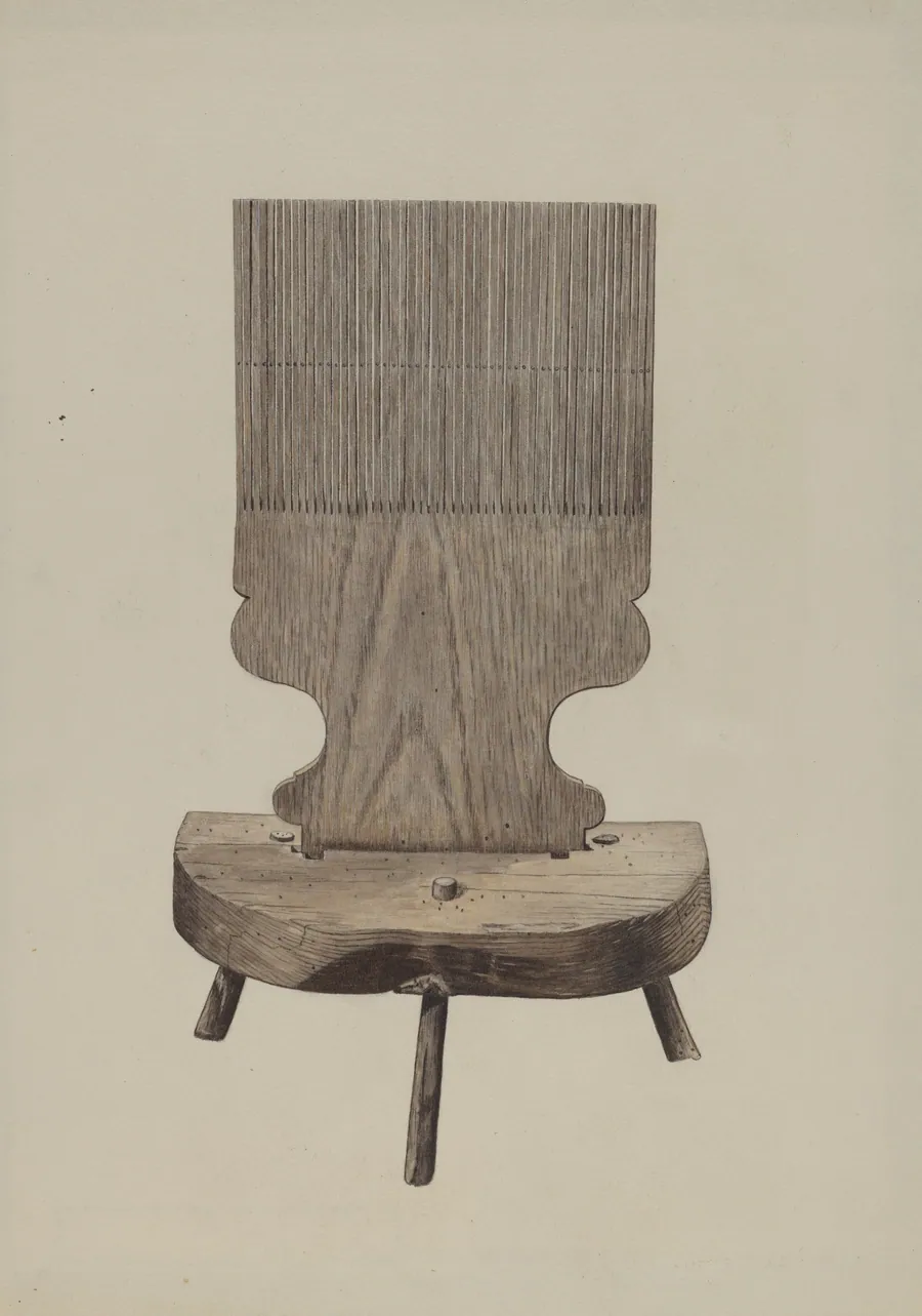 Hand Loom by Albert Ryder