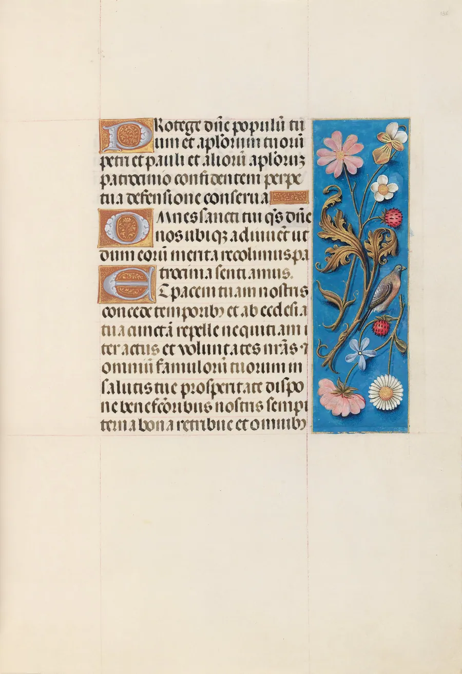 Hours of Queen Isabella the Catholic, Queen of Spain:  Fol. 135r by Master of the First Prayerbook of Maximillian