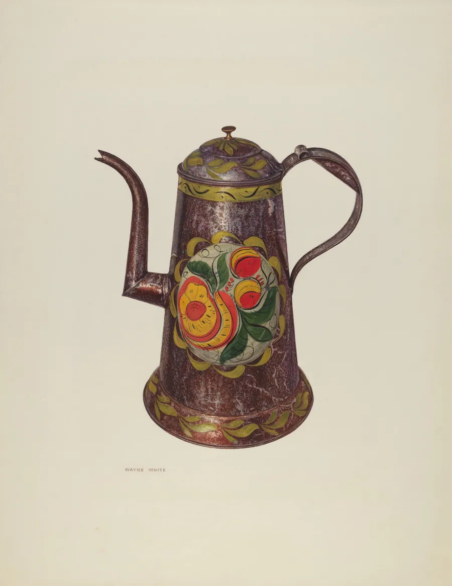 Coffeepot by Wayne White