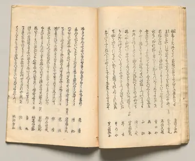 Spread Fourteen from Volume Five of People of Japan in Light Verse (Kyōka)