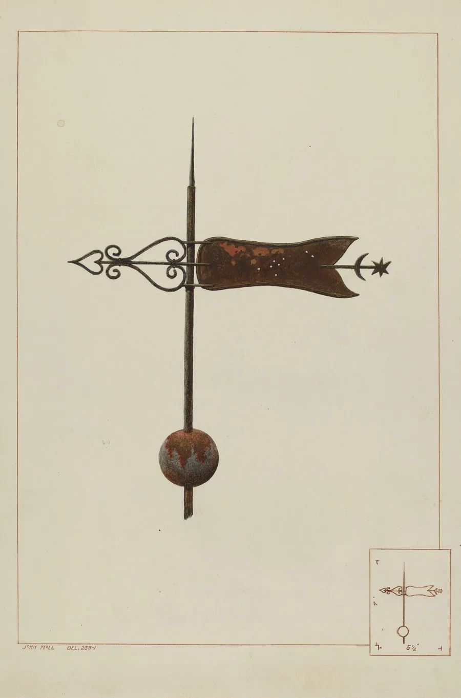 Weather Vane by John B. Moll