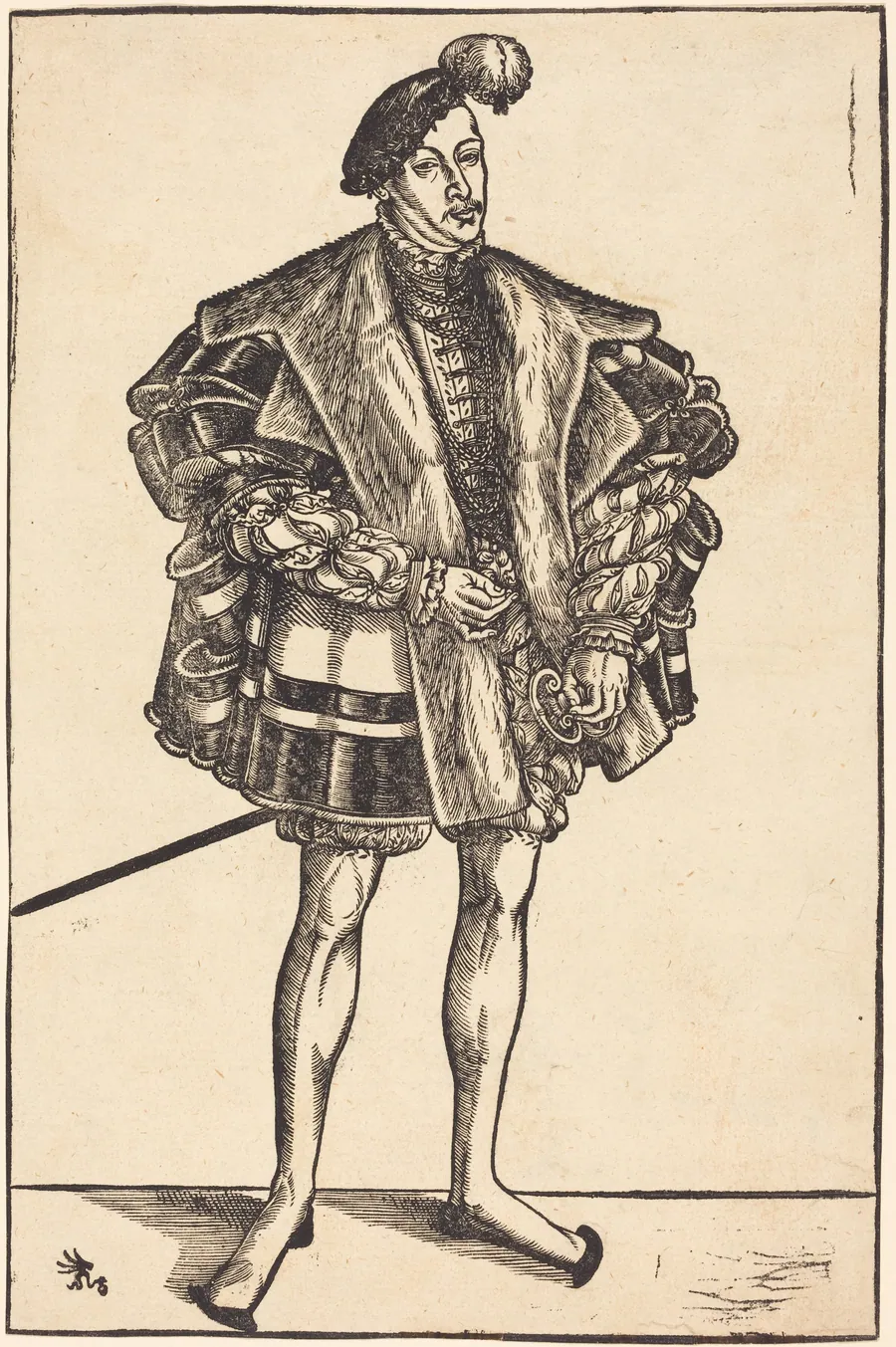 John William, Duke of Saxe-Coburg by Lucas Cranach the Younger