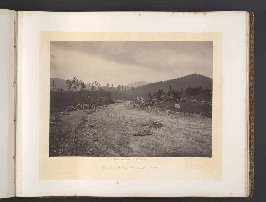 Buzzard Roost, Georgia by George N. Barnard