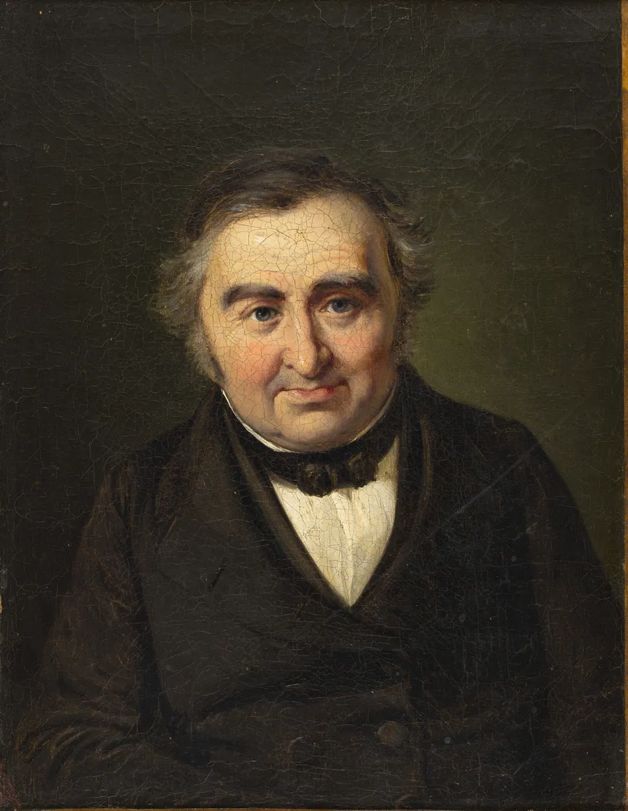 Etatsråd M.L. Nathanson by Wilhelm Marstrand