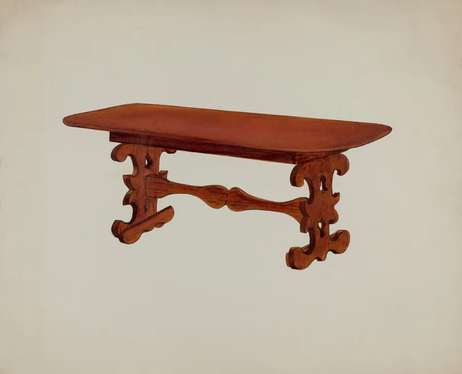 Doll Furniture - Table by Ellen Duncan