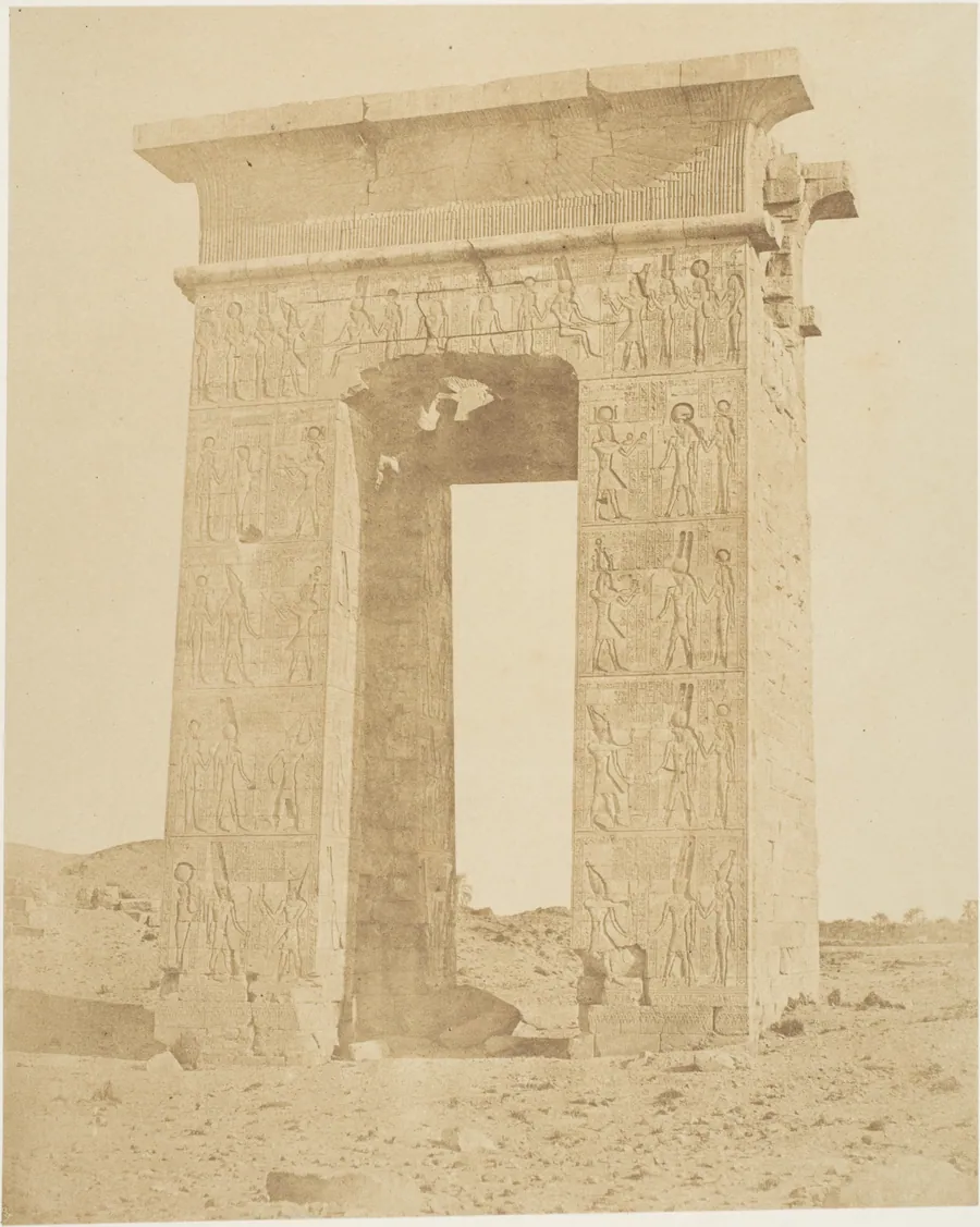 Gate of Ptolemy Philomeder, B.C. 180, Karnac by J. Hogarth