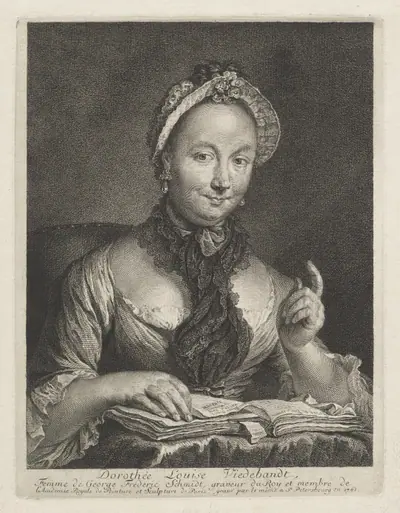 Dorothée Louise Viedebandt (The Artist's Wife)