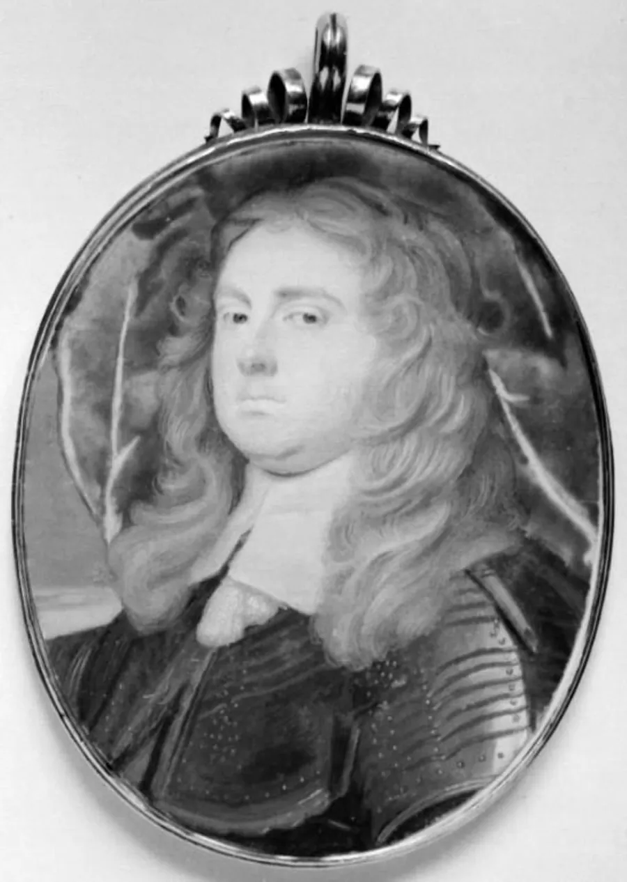 Mandsportræt by Samuel Cooper