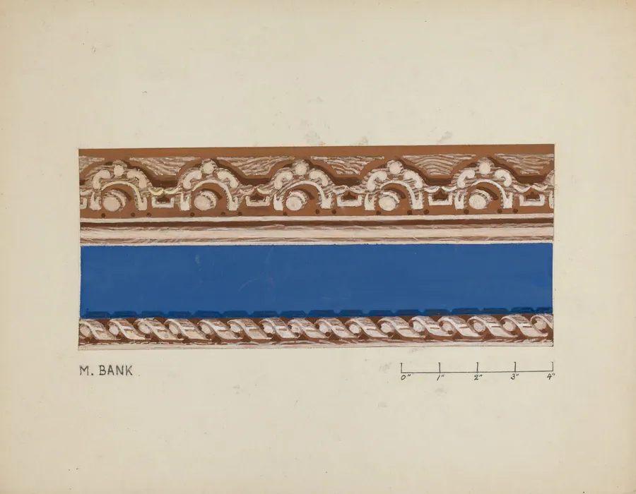Wall Paper Border by Moses Bank